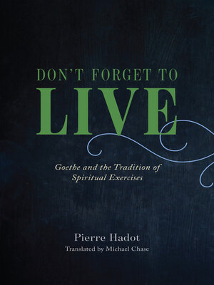 cover image of Don't Forget to Live